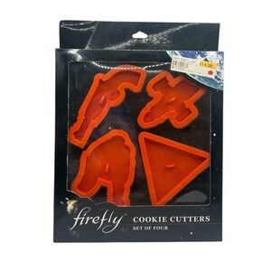 Firefly TV Show Cookie Cutters from ThinkGeek 2014 Set of 4 BRAND NEW SEALED